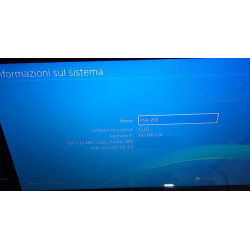PS4 Slim 500 GB Playstation 4 Modificabile Firmware basso FW 12.02 Console perfettamente funzionante