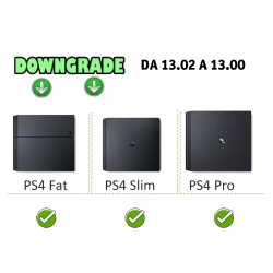 Downgrade Revert PS4 Playstation 4 da firmware 13.02 a 13.00 per Modifica Goldhen